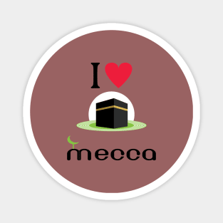 Mecca Kaaba Hajj gift-I love mecca kaaba hajj gift Magnet